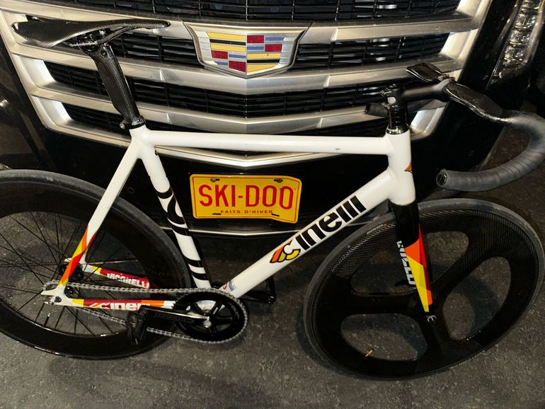 Gebrauchtes Cinelli Custom Cinelli Vigorelli Pista 2020 Road & Gravel, Weiß — Bild 2 von 4