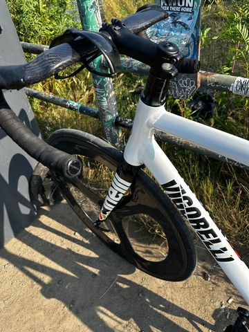 Gebrauchtes Cinelli Custom Cinelli Vigorelli Pista 2020 Road & Gravel, Weiß — Bild 3 von 4