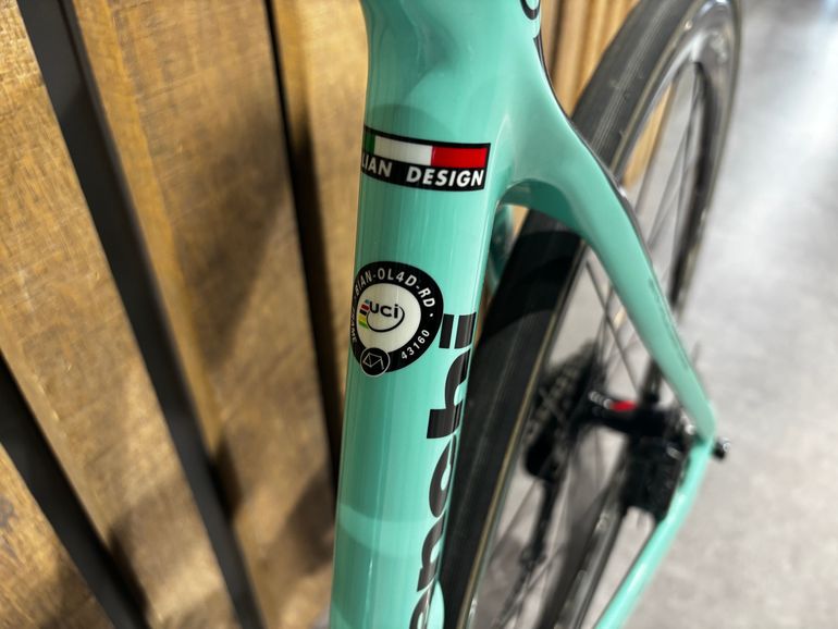 Used Bianchi Oltre XR4 Dura Ace Di2 2020 2020 Road & Gravel, Green — image 13 of 15