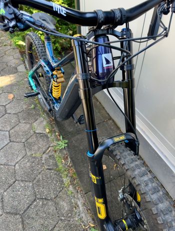 Gebrauchtes Haibike Nduro 8 Freeride 2022 2022 Mountainbike, Blau, 29 — Bild 3 von 3