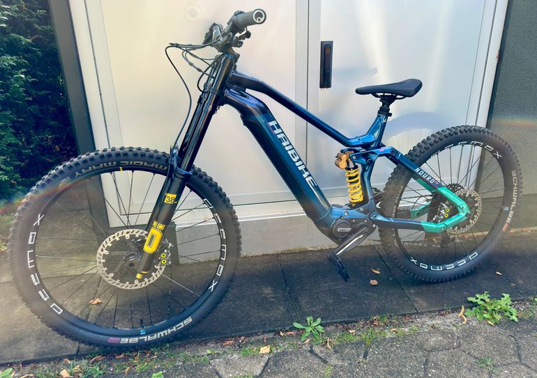 Gebrauchtes Haibike Nduro 8 Freeride 2022 2022 Mountainbike, Blau, 29 — Bild 2 von 3