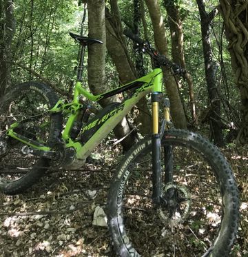 Used Merida eONE-SIXTY 900E 2017 2017 Mountainbike, Green, 27.5 — image 4 of 4