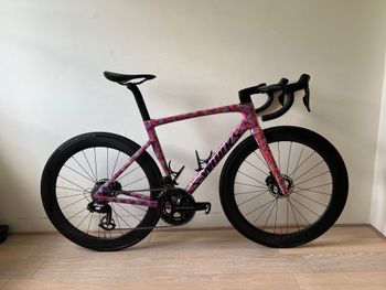 Specialized, S-works Tarmac SL7 - Shimano Dura Ace Di2 Marbled Lagoon Blue-Purple Haze
