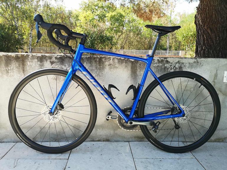 GIANT CONTEND SL 2 (2020 NEW) ロードバイク Giant Contend SL 2 Disc 2020 Road Bike Metallic Blue