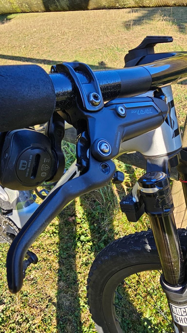 Used Scott Spark SRAM X0 Eagle AXS (T-Type) 2025 Mountainbike, Light Gray — image 4 of 5