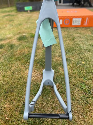 Gebrauchtes Open Wi. De Frameset 2025 Road & Gravel, Hellgrau — Bild 4 von 5