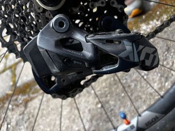 Used Propain Hugene SRAM X01 Eagle AXS 2023 Mountainbike, Orange, 29 — image 7 of 13