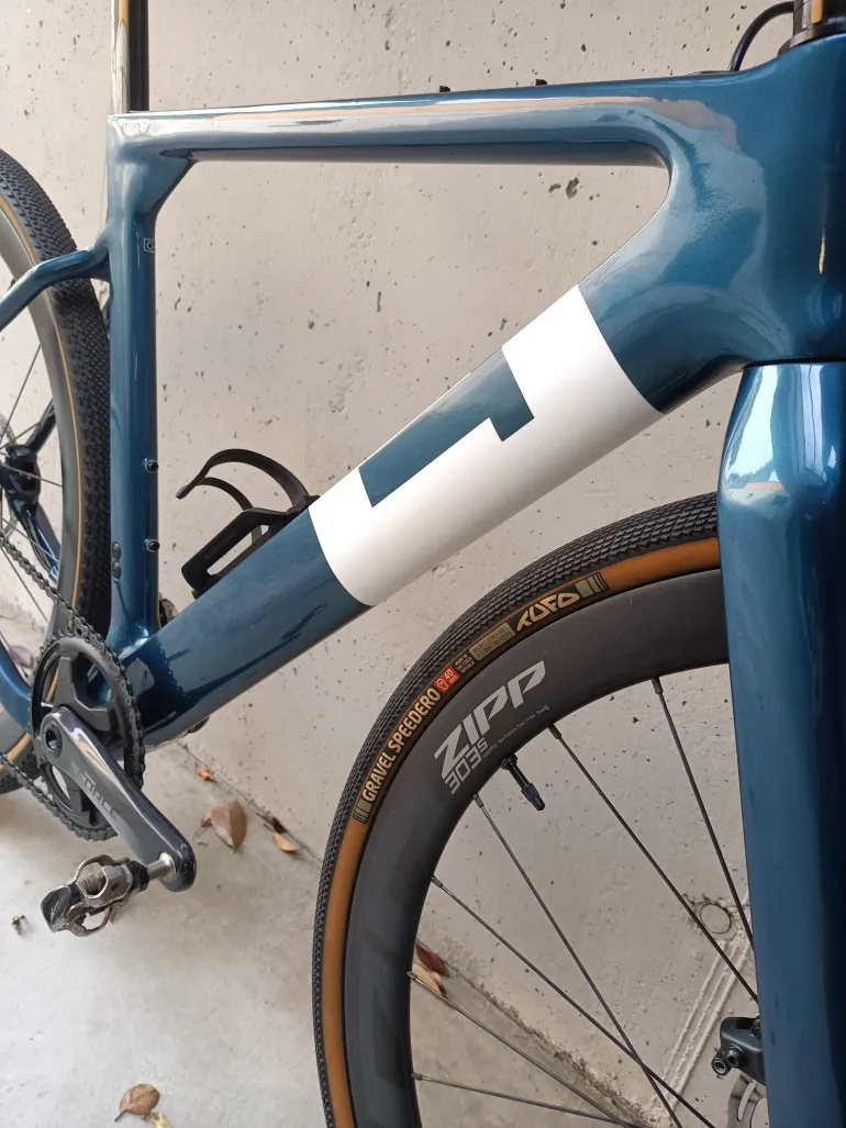 Used 3T Exploro TEAM Frame 2021 Road & Gravel, Blue — image 2 of 5