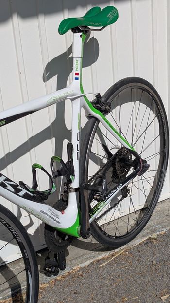 Used CKT 368 RS 2011 Road & Gravel, Bianco — image 7 of 8