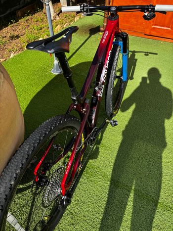 Used Lee Cougan Innova 2022 Mountainbike, Red, 29 — image 6 of 7