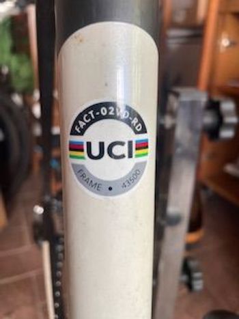 Used Factor O2 Disc 56 Bianco Perla 2021 2021 Road & Gravel, White — image 3 of 3