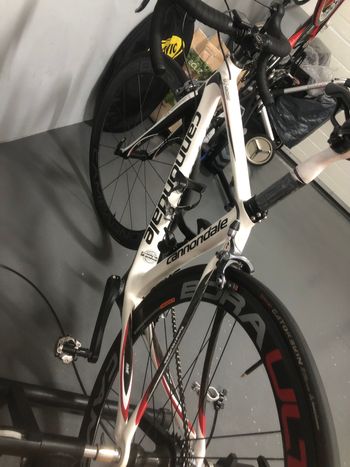 Used Cannondale Synapse 2015 Road & Gravel, Weiß — image 3 of 4
