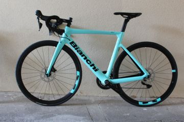 Used Bianchi Aria 105 2021 2021 Road & Gravel, Green — image 3 of 7