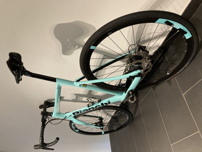 Used Bianchi Aria 105 2021 Road & Gravel, Black — image 7 of 8