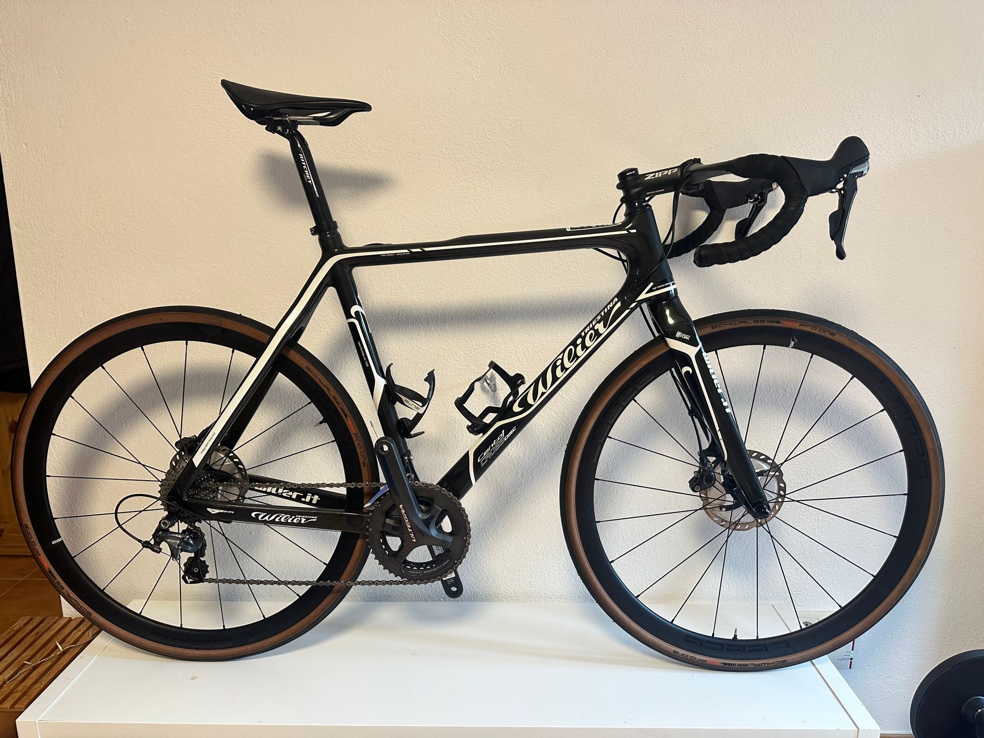 Cyclocross Bike Wilier Cento1 Cross Disc Wilier Triestina Rave SLR