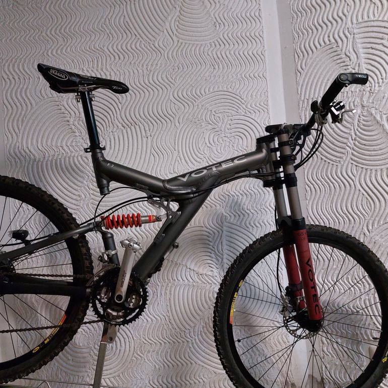 Used Votec MTB-Fully 2003 Mountainbike, Hellgrau — image 1 of 5