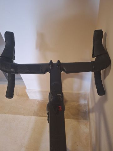 Gebrauchtes Colnago V3 SRAM Rival eTap AXS 2023 Road & Gravel, Schwarz — Bild 10 von 11