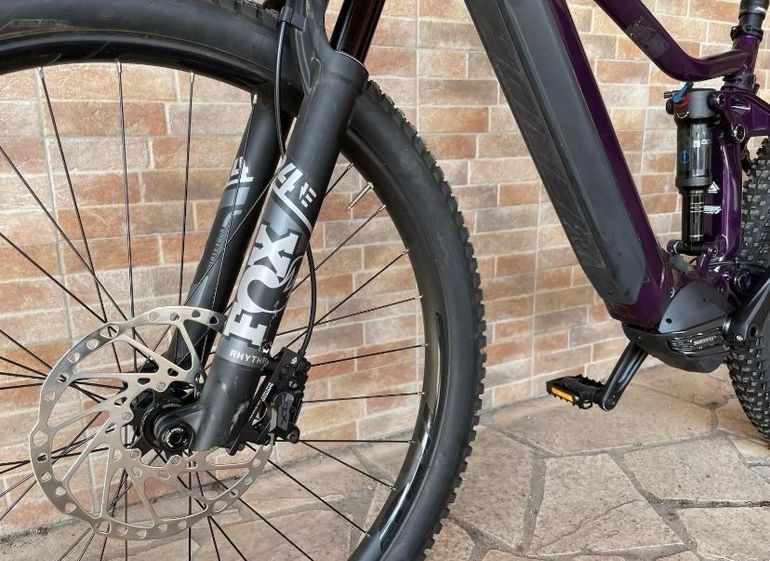 Merida Eone-sixty Shimano 600 2020 Mountainbike usato, Viola — immagine 3 di 8