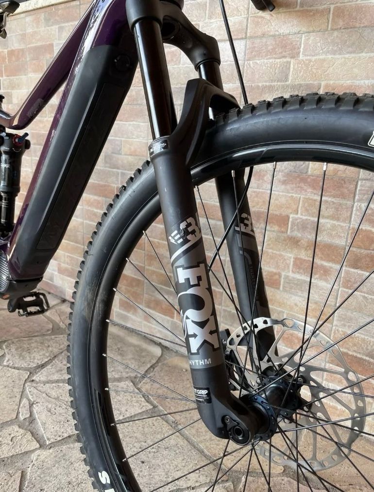Merida Eone-sixty Shimano 600 2020 Mountainbike usato, Viola — immagine 8 di 8