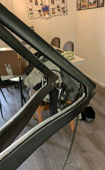 Brugt STEVENS Super Trofeo 2018 Frameset 2018 Road & Gravel — billede 9 af 10