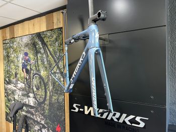 Used Specialized TARMAC SL8 S-works Frameset 56 2025 Road & Gravel, Blue — image 2 of 3