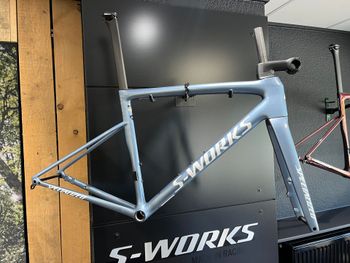 Used Specialized TARMAC SL8 S-works Frameset 56 2025 Road & Gravel, Blue — image 1 of 3