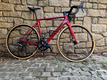 Used Canyon Ultimate CF SL 8 2022 2022 Road & Gravel, Red — image 1 of 3