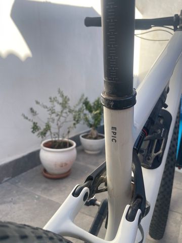 Used Specialized Epic Sram Eagle Transmission XX 2025 Mountainbike, White — image 12 of 17