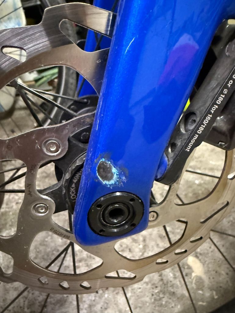Used Van rysel Ncr CF 105 2024 Road & Gravel, Blue — image 3 of 5