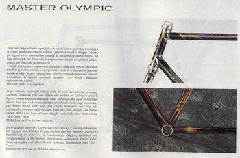 Brugt Colnago Master Olympic Art Decor Competition 1995 Road & Gravel — billede 32 af 32