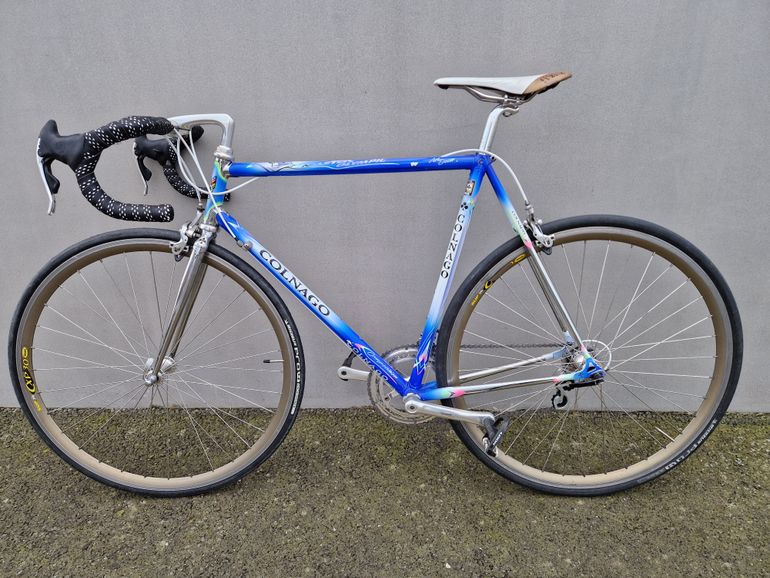 Brugt Colnago Master Olympic Art Decor Competition 1995 Road & Gravel — billede 21 af 32