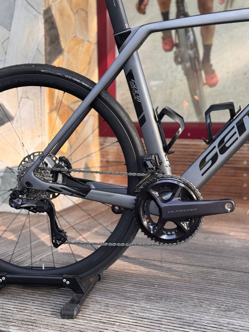 Sensa Giulia Shimano Ultegra Di2 2023 Road & Gravel usato, Nero — immagine 6 di 7