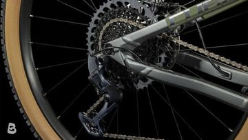 CUBE STEREO ONE22 HPC TM 2024 2024 Mountainbike usato, Verde — immagine 5 di 6