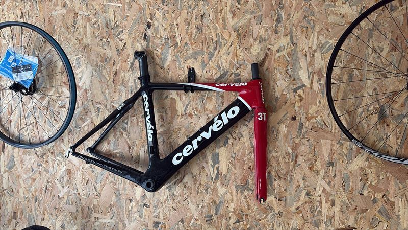 Używany Cervélo Cervelo S2 Frame + Fork 3T 2012 Road & Gravel