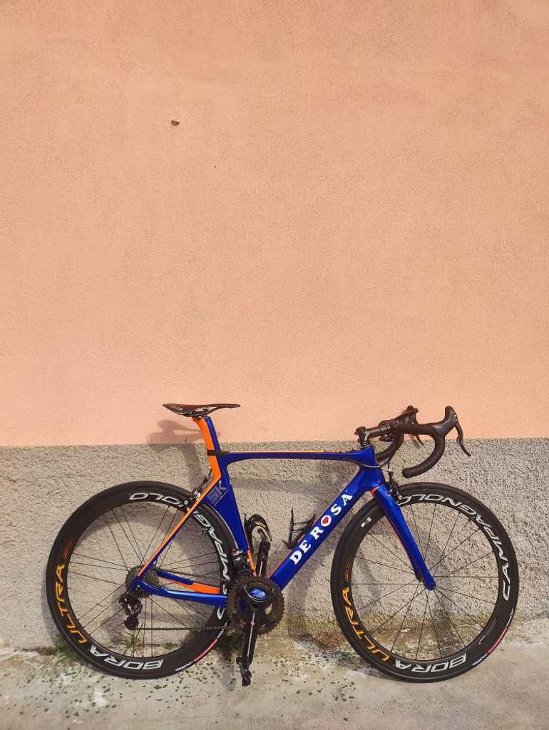 Used De Rosa SK Pininfarina Campagnolo Super Record EPS 2020 Road & Gravel, Orange — image 1 of 3