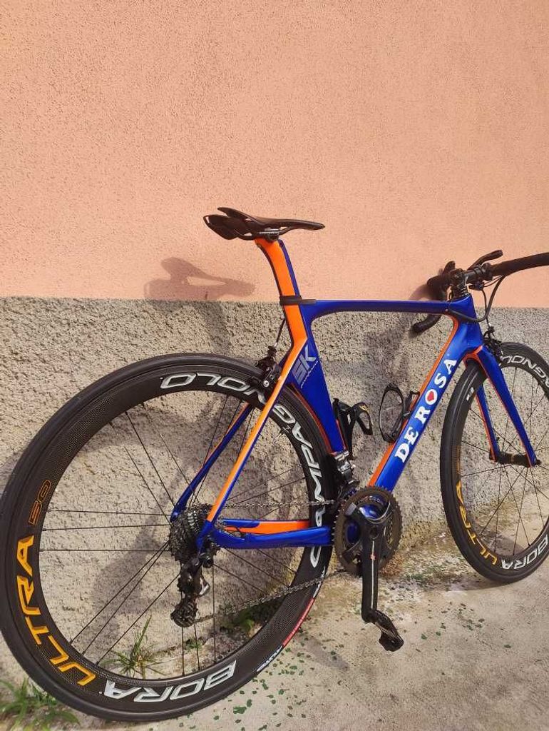 Used De Rosa SK Pininfarina Campagnolo Super Record EPS 2020 Road & Gravel, Orange — image 3 of 3