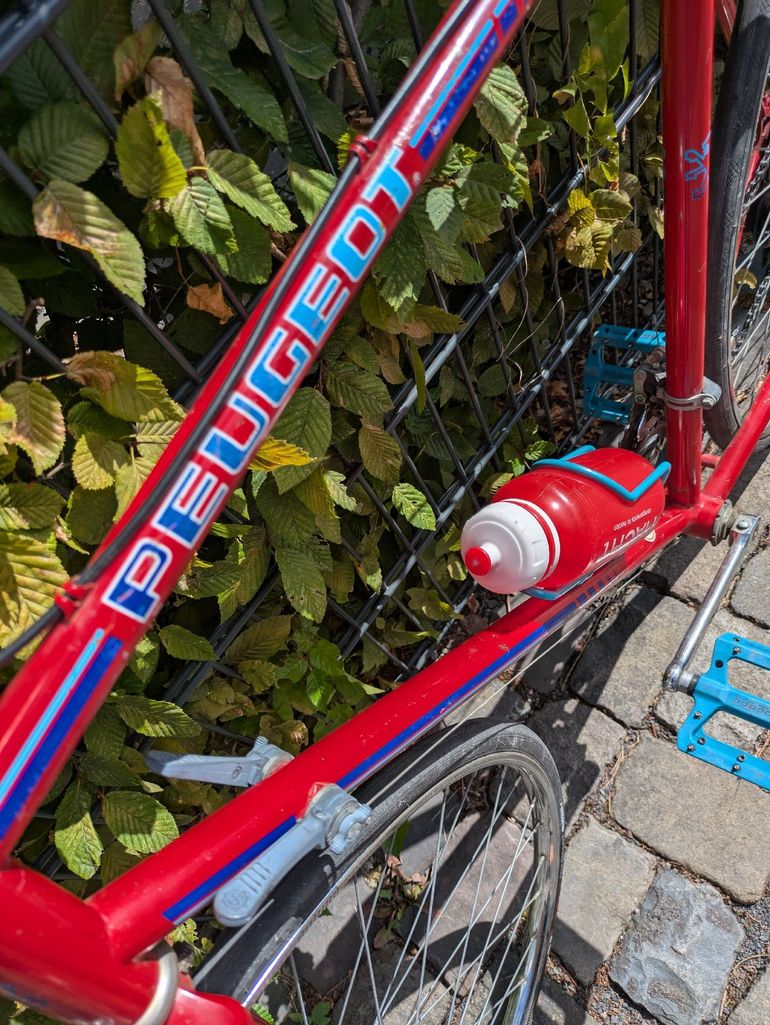 Used Peugeot Vintage 90s 1990 Road & Gravel, Red — image 3 of 7