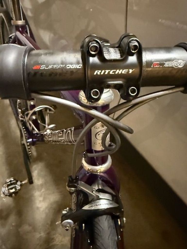 Used Seven Axiom SLX 2019 Road & Gravel, Purple — image 6 of 8