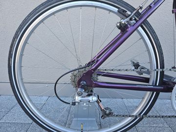 Used Electric Bike Company Mountain Cat Z 1995 Mountainbike, Purple, 26 — image 2 of 23