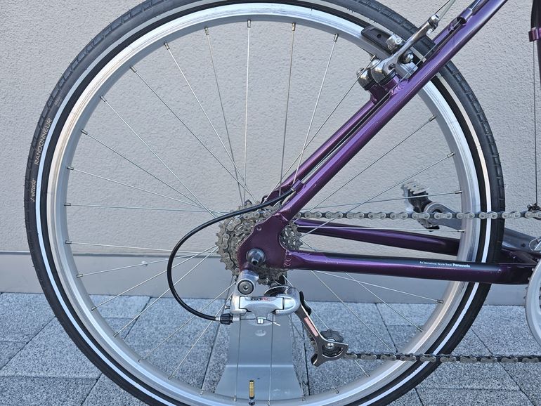 Used Electric Bike Company Mountain Cat Z 1995 Mountainbike, Purple, 26 — image 2 of 23