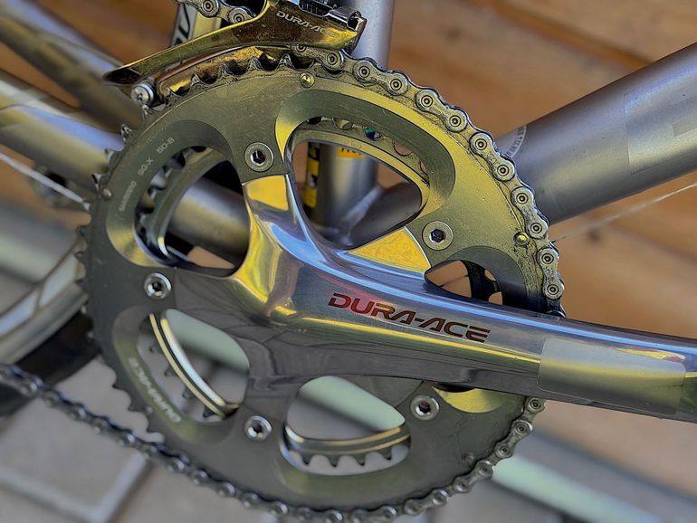 Used Bianchi Matta S9 Titanium 2008 Road & Gravel, Light Gray — image 4 of 7