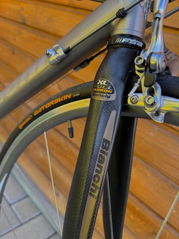 Used Bianchi Matta S9 Titanium 2008 Road & Gravel, Light Gray — image 5 of 7