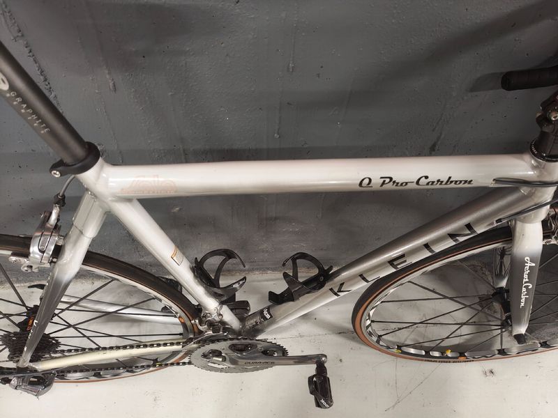 Gebrauchtes Klein Q Pro Carbon 2004 Road & Gravel, Weiß — Bild 10 von 10
