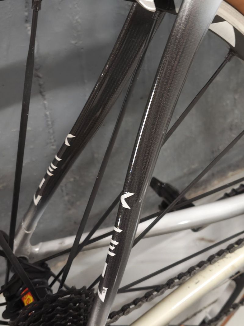 Gebrauchtes Klein Q Pro Carbon 2004 Road & Gravel, Weiß — Bild 4 von 10