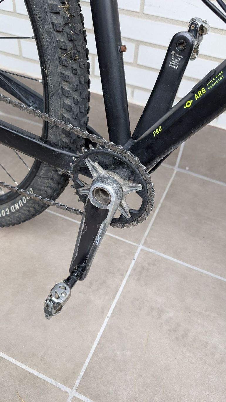 Used CUBE Reaction Pro HPA 2020 Mountainbike, Negro — image 3 of 6