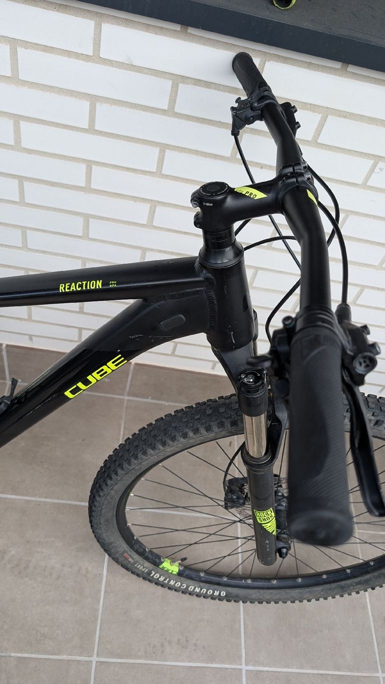 Used CUBE Reaction Pro HPA 2020 Mountainbike, Negro — image 5 of 6