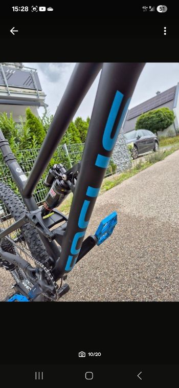 Used Focus Sam 2.0 2015 Mountainbike, Black, 27.5 (650B) — image 10 of 20