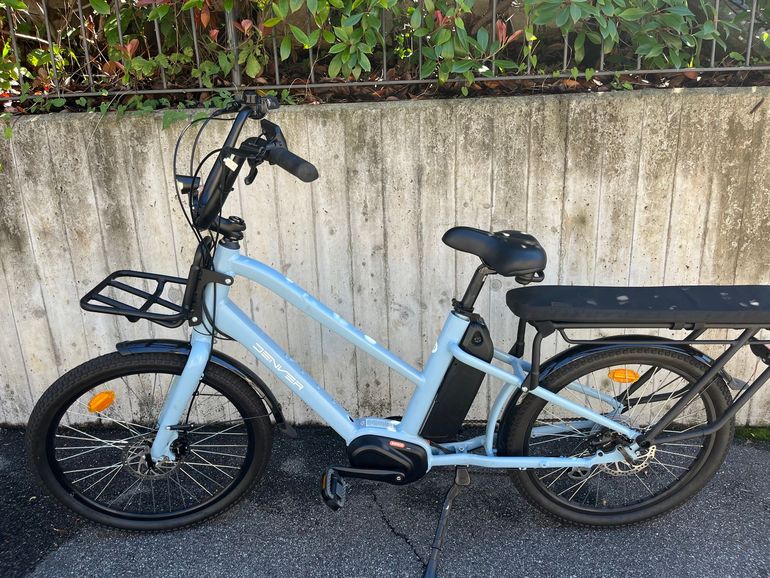 Used DENVER Cargo Ebike 2023 Road & Gravel, Blue — image 1 of 7
