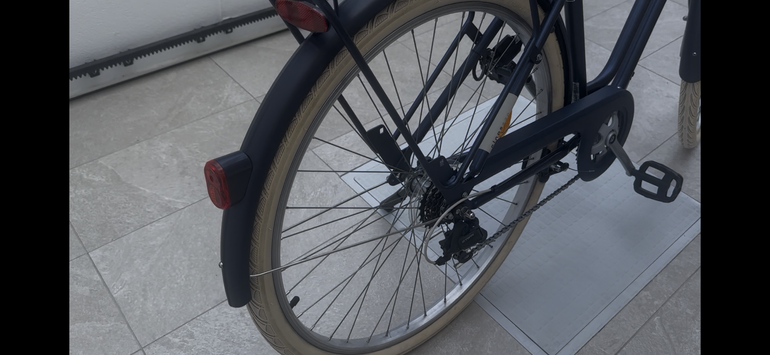 Used B’TWIN Elops 520 2020 Mountainbike, Blue — image 5 of 8