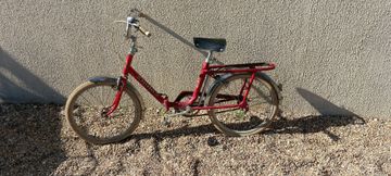 Peugeot Vintage Pliant 1970 Road & Gravel usato, Rosso — immagine 1 di 6